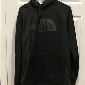 North face black sweatshirt. Size large.